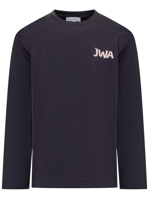 JW Anderson Jwa Back Print Ls Tee - JW ANDERSON - BALAAN 1