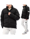 453F3 Ghost Padding Down Jacket Black - STONE ISLAND - BALAAN 2