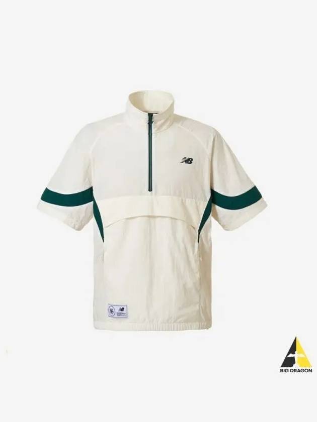 Uni NBSC Shorts Anorak 64 Cream - NEW BALANCE - BALAAN 1