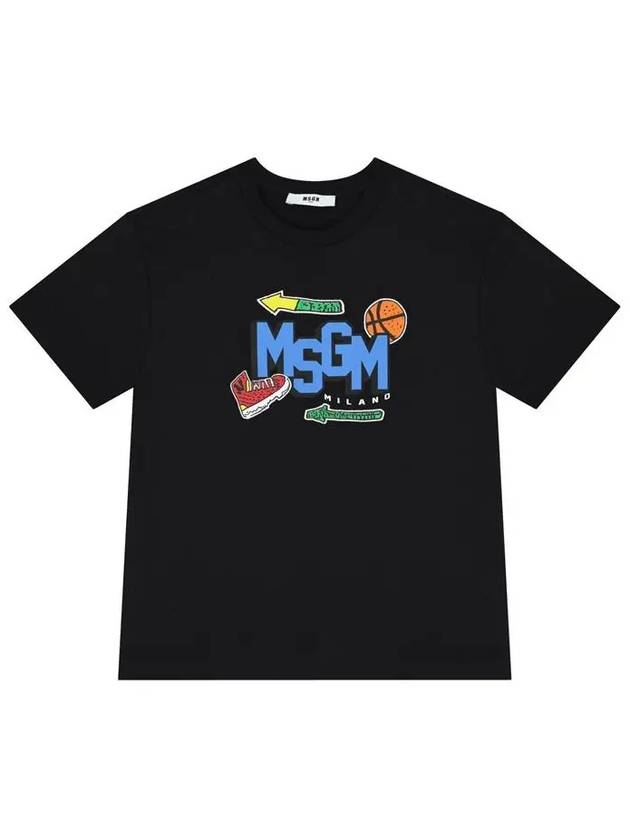 Kids Women s Logo Print T Shirt F4MSJBTH246 110 - MSGM - BALAAN 1