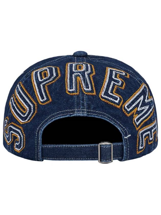 Back Arc 6 Panel Cap Denim FW23H27 - SUPREME - BALAAN 3