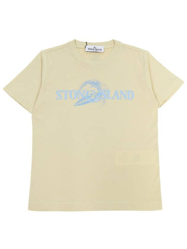 Kids short sleeved t shirt 801621073 V0091 10A12A Adult wearable - STONE ISLAND - BALAAN 1