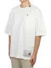 Embroidery Duck Short Sleeve T-Shirt White - MIHARA YASUHIRO - BALAAN 4