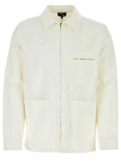 Connor Blouson Denim Jacket White - A.P.C. - BALAAN 2