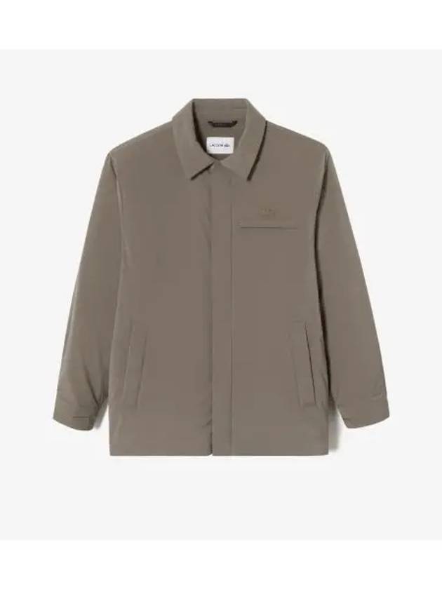 Men s shirt type down blouson light brown - LACOSTE - BALAAN 1