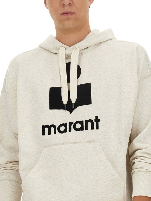 Miley Logo Hoodie Ecru - ISABEL MARANT - BALAAN 6