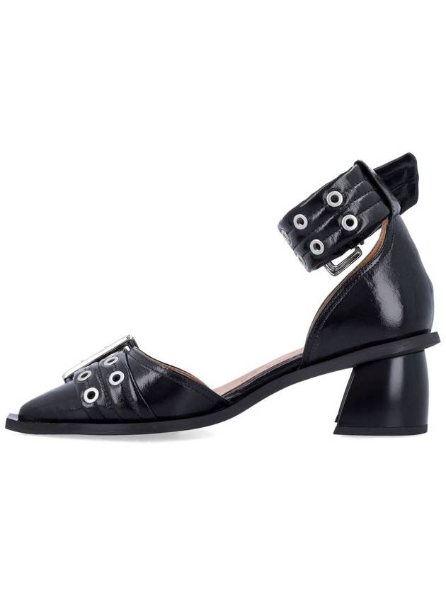 Feminine buckle open cut pumps - GANNI - BALAAN 3