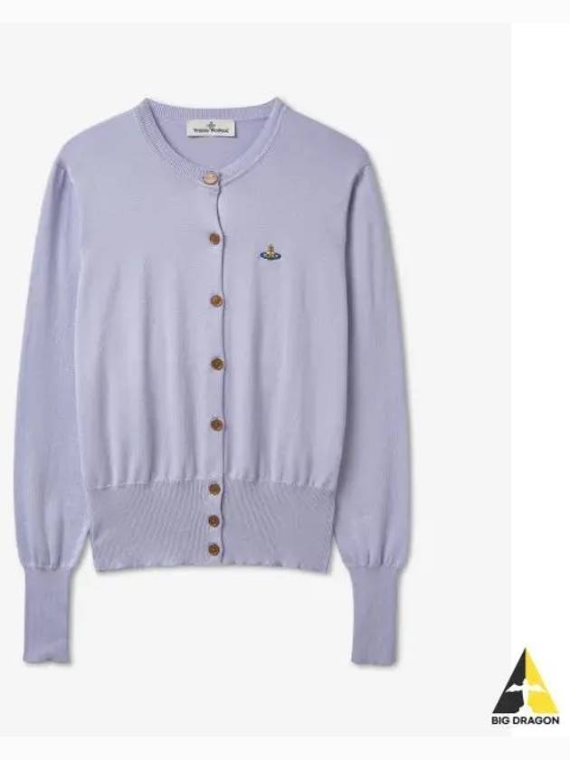 Bea Knit Cardigan Purple - VIVIENNE WESTWOOD - BALAAN 2