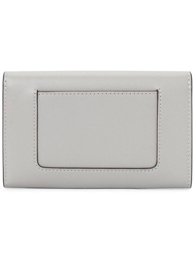 Slip Zipped Card Wallet Pale Grey - MULBERRY - BALAAN 3