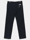 5 Pocket Corduroy Straight Pants Navy - PRADA - BALAAN 4