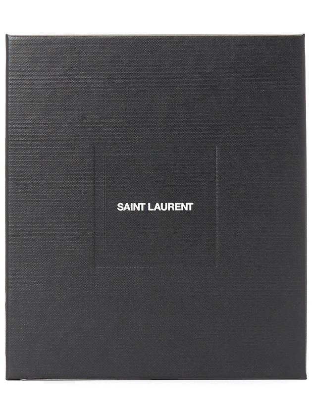 East West Half Wallet Black - SAINT LAURENT - BALAAN 9