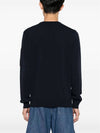 Cotton Crepe Knit Top Navy - CP COMPANY - BALAAN 5