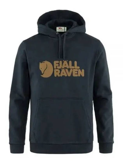 Men's Logo Hoodie Dark Navy - FJALL RAVEN - BALAAN 2