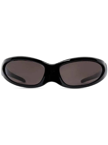 Eyewear Skin Cat Round Frame Sunglasses 718476T0007 - BALENCIAGA - BALAAN 1