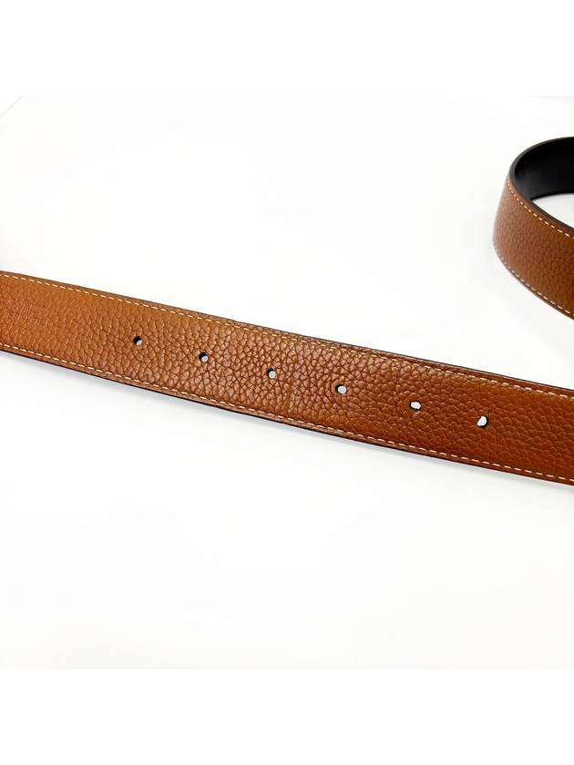 Brown Constance H Belt Courchevel 4VHET36410 - HERMES - BALAAN 7