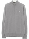 Kian Half Zip-Up Knit Top Melange Grey - J.LINDEBERG - BALAAN 2