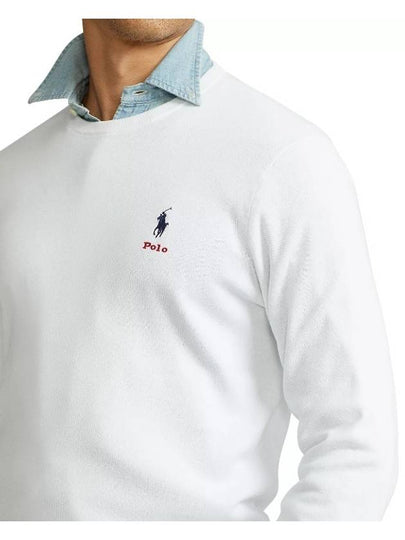 Cotton crewneck sweater white - POLO RALPH LAUREN - BALAAN 2