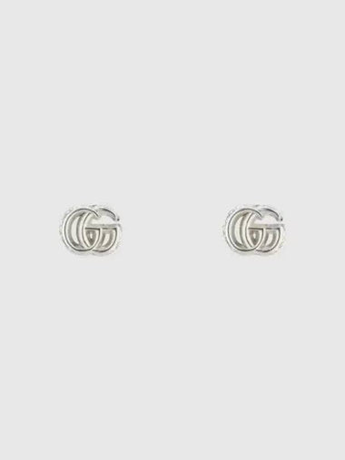 GG Marmont Earrings Silver - GUCCI - BALAAN 1