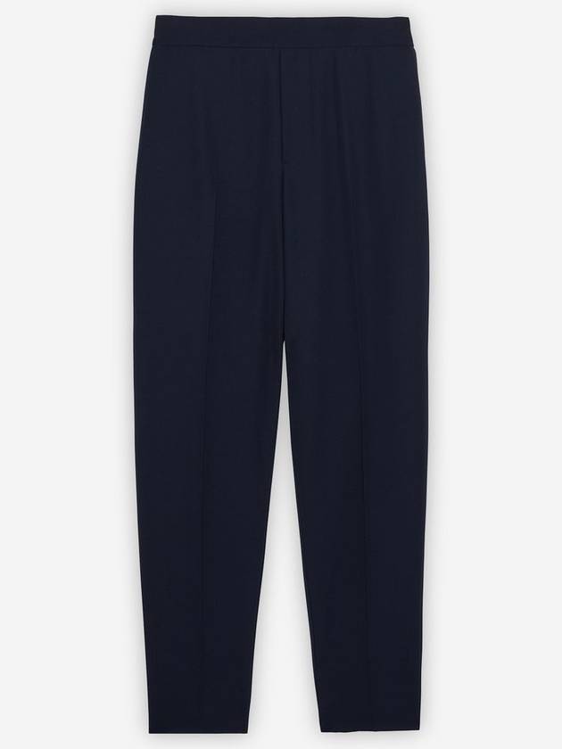 City Banding Straight Pants Navy - MAISON KITSUNE - BALAAN 2