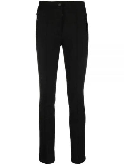 Twill Skinny Pants Black - MONCLER - BALAAN 2