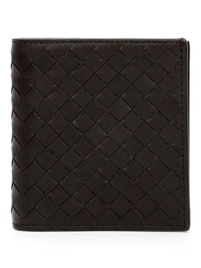 Intrecciato Small Folder Half Wallet Brown - BOTTEGA VENETA - BALAAN 2