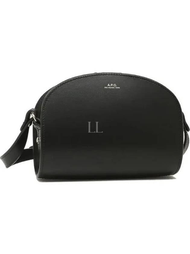 Demi Lune Mini Half Moon Cross Bag Black - A.P.C. - BALAAN 2