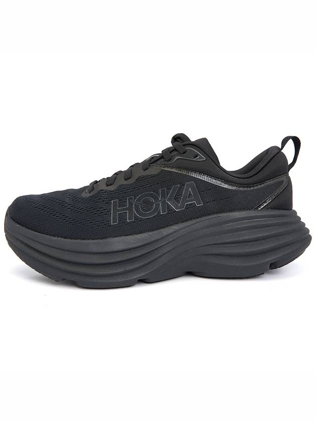 Bondi 8 Low Top Sneakers Black - HOKA ONE ONE - BALAAN 5