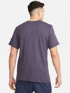 Men's Dry Fit Run Trail Short Sleeve T-Shirt Grey - NIKE - BALAAN 3