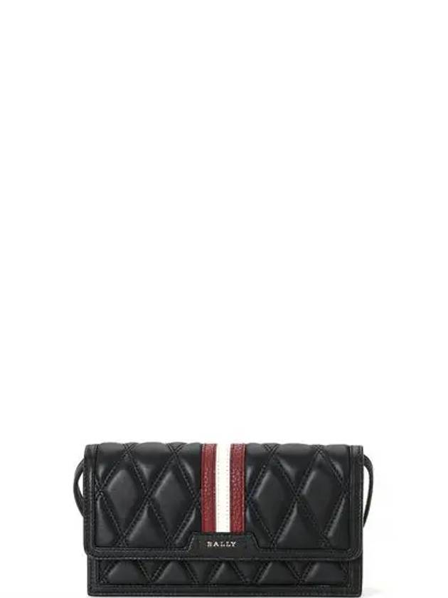 Quilted Leather Dafford Cross Bag Black - BALLY - BALAAN 2