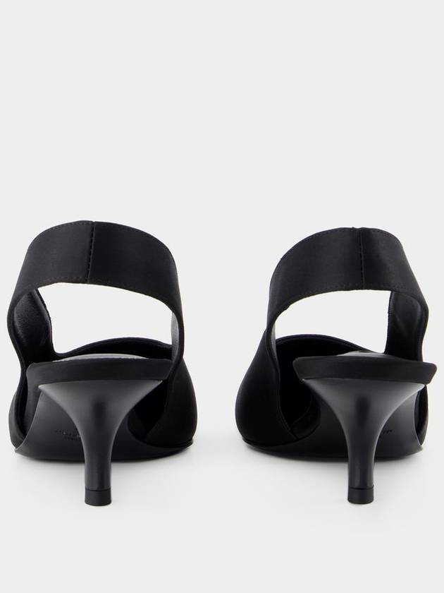 Classic Slingbacks - TOTEME - Silk - Black - TOTEME - BALAAN 3