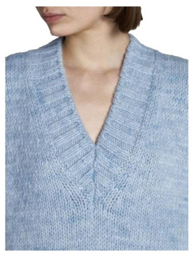 Botanical Dye Knit Vest Pale Blue - MAISON MARGIELA - BALAAN 7