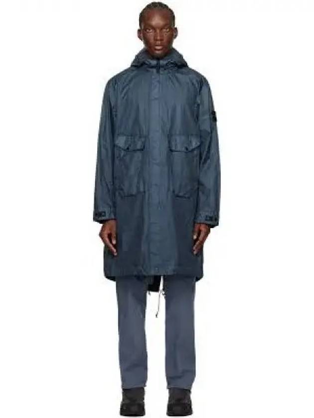 Membrana Compass Badge Parka Black - STONE ISLAND - BALAAN 2