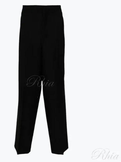 Straight Pants HTR429WV0026001 BLACK - AMI - BALAAN 2