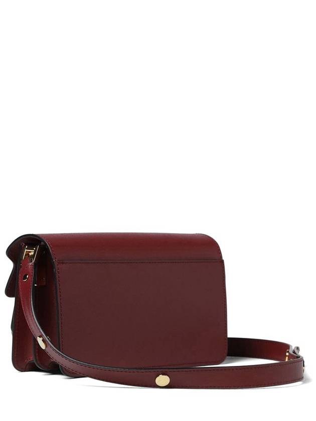 Trunk East West Shoulder Bag Wine - MARNI - BALAAN 3