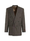 Prince of Wales Wool Jacket Black Brown - GUCCI - BALAAN 2