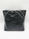 22 Shiny Calfskin Small Shoulder Bag Black - CHANEL - BALAAN 4