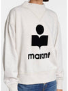 Women's Moby Sweatshirt Ecru - ISABEL MARANT ETOILE - BALAAN 5