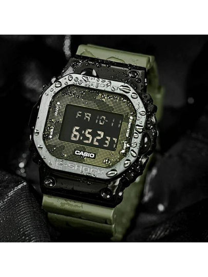 G-Steel Square Metal Bezel Watch Military Green - G-SHOCK - BALAAN 2