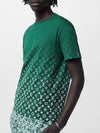 Monogram Gradient Cotton Short Sleeve T-Shirt Vert Green - LOUIS VUITTON - BALAAN 6