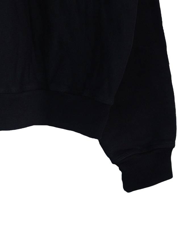 Italian Origin Top Wear East Pigment Dyed Crew Black 1915020 - STUSSY - BALAAN 9