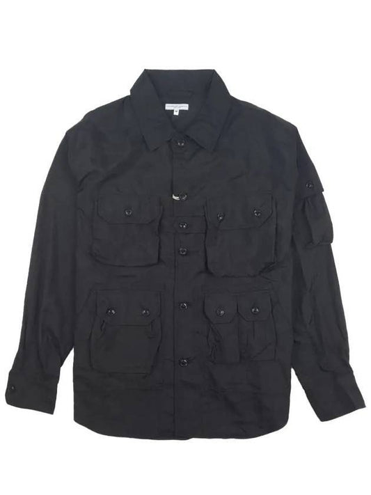 Explorer Shirt Jacket Black - ENGINEERED GARMENTS - BALAAN 1