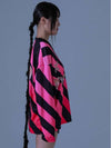 STRIPE FOOTBALL JERSEY T PINK - DILETTANTISME - BALAAN 4