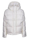 Monogram Technical Fabric Down Jacket White - FENDI - BALAAN 2