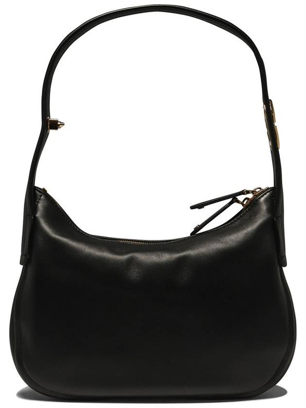 Go Hobo Signature Zip-Up Shoulder Bag Black - VALENTINO - BALAAN 4