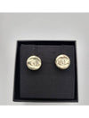 CC logo women s stud gold earrings ABE860 - CHANEL - BALAAN 4