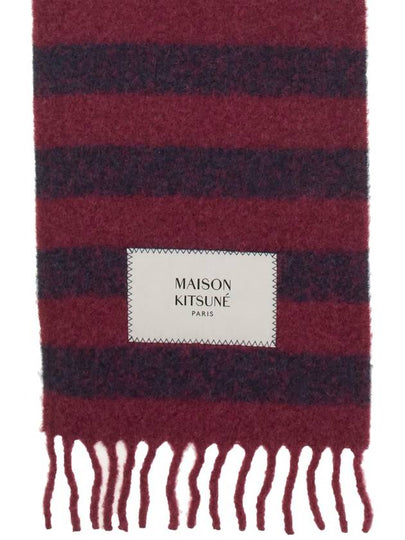 SCARF WITH LOGO - MAISON KITSUNE - BALAAN 2