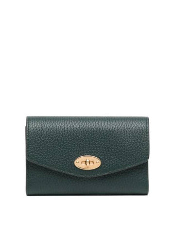 Darley Medium Card Wallet Green - MULBERRY - BALAAN 1