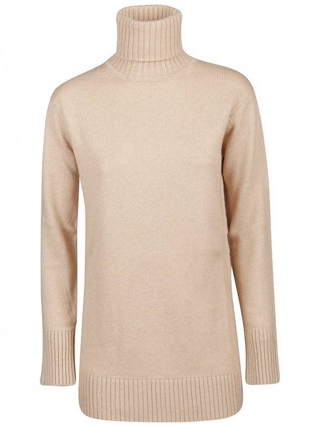 Women's Camello Chiarot Turtleneck Beige - MAX MARA - BALAAN.