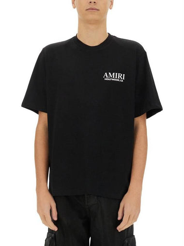 Amiri T-Shirt With Logo - AMIRI - BALAAN 1