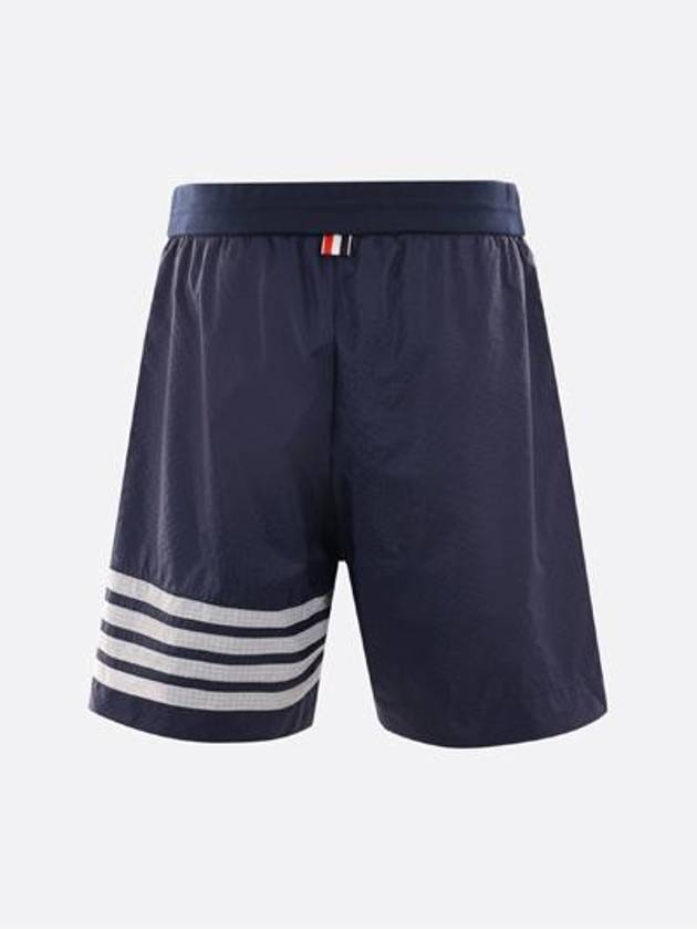 4 Bar Stripe Track Shorts Navy - THOM BROWNE - BALAAN 3